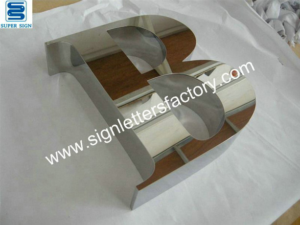 polished stainless steel sign letters 01