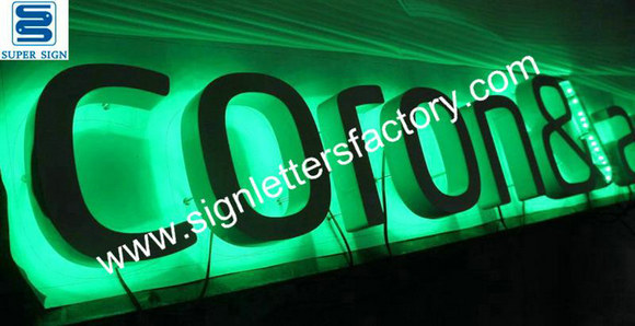 corona LED sign letters 27