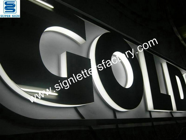 sidelit LED letter sign 02