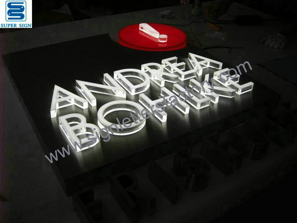 custom LED lightbox sign 07