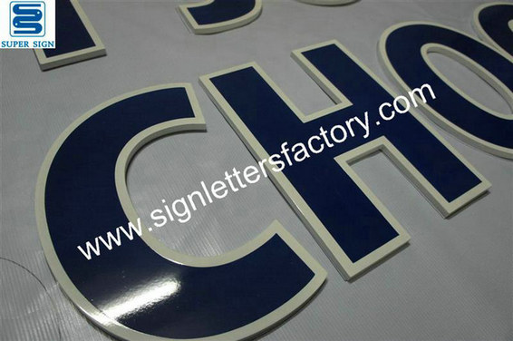 painted acrylic lettering sign 03