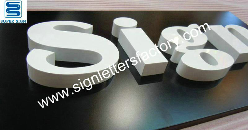painted aluminum lettering sign 06